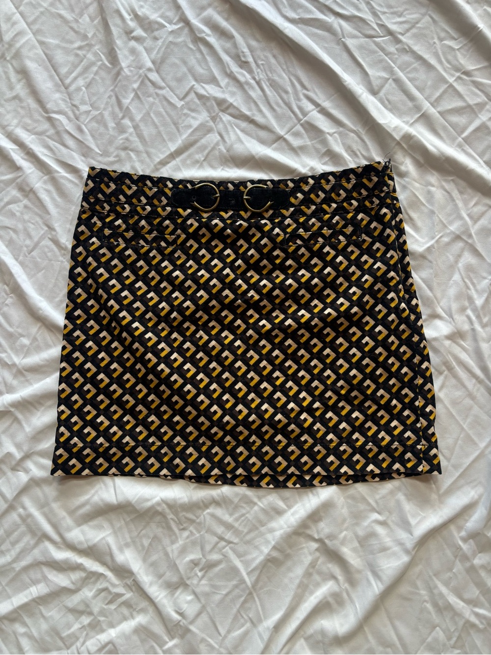 LOFT Geometric Mini Skirt